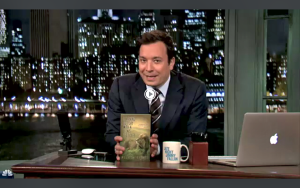 Jimmy Fallon features book by Melissa Haynes